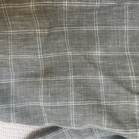 Sandro linen wool plaid trousers - Picture 6 of 7